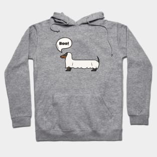 Ghost dachshund - Boo! Hoodie